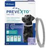 VIRBAC | Prevexto collare antiparassitari per cani > 8 kg | Collare medicato per cani con o a rischio di infestazione mista da pulci, zecche, pidocchi e flebotomi