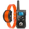 Paipaitek Collare antivibrazione per cani, collare anti-shock con telecomando fino a 487,7 m, con suono e vibrazione, collare per addestramento cani