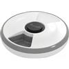 PawHut Distributore Automatico Cibo Gatti e Cani Piccoli/Mini con Timer LED | Dispenser Cibo Umido/Secco Gatti, Display LED a Batterie, 1-6 Pasti al Giorno