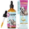 PawsGear Collagene Liquido 80 ML per Cani e Gatti - Supporto Ottimale per Articolazioni e Mobilità - Favorisce una Pelle Sana e un Pelo Splendente