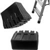 COZERI Set di 2 piedini in gomma da 25 x 60 mm per scale, antiscivolo, di ricambio