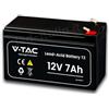 bricoleva.it Batteria al Piombo Acido 12V 7Ah per Allarmi, Videosorveglianza, UPS Terminali T2 151 * 65 * 94mm