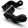 ANDROMEDAGIE® | STAFFE DI SUPPORTO 1 COPPIA SX/DX NERO ML00AS01N0B00 | Ricambio originale Comunello per fissaggio attuatore a catena SMART 200N | LIWIN L20 200N | LIWIN L25 250N | LIWIN L35 350N