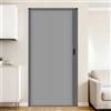 yurstcggh Porta a Soffietto,Porta pieghevole a soffietto interna,Telaio in Lega Alluminio,Divisorio Privacy per Doccia,Perfetta,Antihumido,Facile da Pulire per Dividere Spazi Cucina-Sala 70×210cm