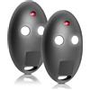 Suoxiom 2PCS Telecomando Cancello, Compatibile con BFT MITTO2, 433,92MHz 2 Canali, Telecomando Porta Garage per MITTO2- Mitto2 M Rolling Code, per MITTO 2B RCB
