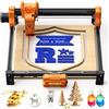 ACMER Macchina per incisione laser da 7 W, per legno, metallo, acrilico | Area di lavoro 300 × 300 mm, incisione e taglio di pannelli di legno, 0,01 mm, macchina per incisione laser ad alta
