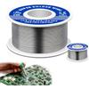 NCZCDZSW Latta per saldatura con flusso, filo per saldatura 1 mm, 100 g, senza piombo con nucleo di colofonia, filo per saldatura a bassa temperatura, filo per saldatura, piombo