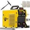 HAXIAOER 250A Mini Saldatrice Elettrodo,2 in 1 ARC/Stick/Life-TIG | Saldatrice Portatile Inverter IGBT con Display Digitale a LED,Elettrodi per saldatura X10