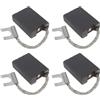 eMagTech 2 paia di spazzole in carbonio autostop 6 x 16 x 22 mm compatibili con Bosch 11304 BH2760VC BH2770VCD Sostituire OEM 1617000425
