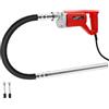 ORTOSUD Vibratore elettrico portatile per calcestruzzo 1800W 220V, asta 2 m, 4000 giri/min. Testa a penna Ø35 mm, elimina bolle d'aria e uniforma miscela cementizia, leggero e pratico per cantieri.