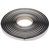 Parotec Corda di butile Ø10 mm - rotolo da 5 m, nastro sigillante autoadesivo, flessibile e impermeabile, ideale per finestre, porte, isolamento e montaggio (Ø10 mm / 5 m (10x8 mm))