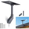 SURVADV® Supporto a parete per Starlink V5, Mini e Mini X, alluminio, 360° | Supporto robusto e resistente alle intemperie, rotazione 360°, distanza di 10 cm dalla gronda; per mattoni, legno e cemento