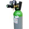 Generico Bombola Miscela Argon 82%/CO2 18%, 14 Litri, 200 Bar, Ricaricabile, con Certificato TPED, Valvola Italiana, Piena (14 Lt. + Riduttore)