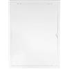 Miratic Sportello Ispezione Cartongesso per Contatori dell'Acqua Sifoni o Valvole Sportello Contatore Acqua in ABS Colore Bianco Botola Ispezione Cartongesso Varie Dimensioni (30 x 40 cm)