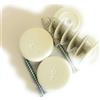 Generico FERMO MAGNETICO Bianco per Scuri, Balconi, Porte e Finestre per cappotto | Per cappotto