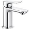 BELZ Rubinetto Monocomando per Lavabo da Bagno, miscelatore bagno, altezza 82 mm, Moderno Design, risparmio energetico, cromato
