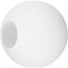 NUOBESTY Paralume in Vetro Rotondo 5.12In Compatibile Per Lampada Da Tavolo E Da Terra Paralume Staccabile Design Elegante Per Casa E Ufficio