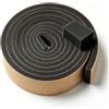 XLTBOMS Nastro adesivo in schiuma, nero, 50 mm (larghezza) x 25 mm | Nastro sigillante in schiuma ad alta densità, autoadesivo, per isolamento termico, per climatizzatori, finestre e porte