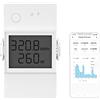 SONOFF POWR316D Interruttore intelligente d'élite con misuratore di consumo 16A WiFi con misura consumo elettrico su schermo digitale LCD e protezione da sovraccarico,con Alexa, Google Home, IFTTT