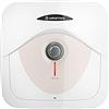 Ariston Dune RS - Scaldabagno Elettrico 30 Litri Sopralavello, Beige | Boiler Elettrico 38x41x42 cm con Display LED per Controllo Temperatura, Installazione in Italia Beige 220V, Classe C