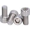 Shanrya Bullone Esagonale, Acciaio Inox A2-70 Viti a Testa Filettatura Vite A Brugola Di Fissaggio 1,25 Mm Passo Fine 4 Pezzi Per L'Industria Automobilistica Per Lavori Fai Te Per L'Edilizia(M10*20)