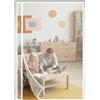 Eejovative Tenda Zanzariera Magnetica Terrazze 180x260cm Tenda Zanzariera Magnetica per Porta Rete Tenda Porta Magnetica Magnetica Anti-Zanzare per Ingresso,Porte,Cortili Bianco