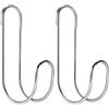 Gettimore Supporto per tubo da giardino in acciaio inox S304, montaggio a parete, per riparazione veicoli, lavaggio auto, giardino, esterno (2 pezzi)