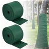 Jiavlyx 2 Pezzi Strisce di Protezione Invernale per Albero, 36m × 12cm Strisce Avvolgenti per Albero di Protezione Invernale, Involucro Protettivo per Alberi,Mantiene Le Piante Calde E Idratanti