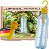 ULROAD 3 trappole per vespe per bottiglie con gancio per albero, cucina, interni ed esterni, barbecue, giardino, trappola per insetti per vespe, mosche frutta, zanzare da appoggiare o appendere