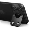 Holilo Fotocamera Pellicola per IP 18 Pro Camera Vetro Temperato | 【Staffa metallica pieghevole】 Pellicola Protettiva Fotocamera con Funzione di Staffa Protezione Schermo, 9H Antigraffio -Nero