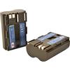 DSTE BP-511 Batteria di ricambio (2 pacchetti) compatibile per Canon EOS 5D EOS 10D EOS 20D EOS 300D EOS 30D EOS 40D EOS 50D EOS D30 EOS D60