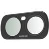 RiseNova Obiettivo grandangolare magnetico per Insta360 Luna per Ultra, filtro FOV ABS per fotocamera 108°, accessorio portatile compatto per viaggi all'aperto (close-up)
