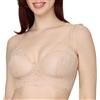 Maidenform Wireless Bralette, Pure Comfort Lace Longline Bra for Women, Convertible Straps Reggiseno Donna (Pacco da 1)