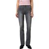 Wrangler - Jeans Donna - vestibilità Svasata - Retro Nero
