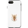 Athena Winged Warrior Mythology Custodia per iPhone SE (2020) / 7/8 Mitologia dell'alloro dello scudo del guerriero di Atena alato