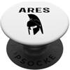Ares War God / Greek Myth / Easy Cosplay Ares Dio greco/mitologia greca/pigro costume di Halloween PopSockets PopGrip Adesivo