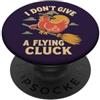 Halloween in October Divertente Halloween Pollo Strega Volare Cluck PopSockets PopGrip Adesivo