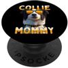 Regalo per papà amante del Border Collie Border Collie Daddy Cani Festa del papà Collie Papà PopSockets PopGrip Adesivo