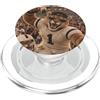 Football Team Win Conference Champion Fa Cougar Celebrazione Gioco Giorno Selfie Vintage Scuola Mascotte Divertimento PopSockets PopGrip per MagSafe