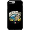 Amalfi Italia Travel Memories Custodia per iPhone 7 Plus/8 Plus Costiera Amalfitana Italia Vintage Italia Viaggi Vacanze Costiera