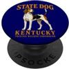 KY Region Apparel American Goods taiche Bluegrass Dog Spirit PopSockets PopGrip Adesivo