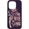 Emo Never Was a Phase Custodia per iPhone 15 Pro Goth Rose Skeleton non è mai stata una fase