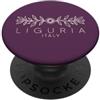 Italia Aesthetic Liguria Italia Boemia - Liguria Italia PopSockets PopGrip Adesivo