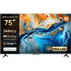 XIAOMI TV S Mini LED 75, QLED, 75 inch, Dolby Vision, Atmos144Hz, 1200 nits | 144 Hz (modalità Game Boost 240 Hz), Dolby Atmos e Vision, HDR10+, Triple Tuner, DVB-C/S/S2/T/T2, Google TV, MEMC, Airplay