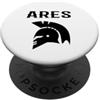 Ares War God / Greek Myth / Easy Cosplay Ares Dio greco/mitologia greca/pigro costume di Halloween PopSockets PopGrip Adesivo