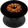 Master Builder Building Blocks Thanksgiv Brick Builder Block Builder Turchia Day Felice Ringraziamento PopSockets PopGrip Adesivo