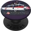 Ghostbusters Ecto 1 Car 1984 Film Titolo Testo Distressed PopSockets PopGrip Adesivo