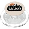 Aspen Colorado USA Outdoor Vintage Aspen PopSockets PopGrip per MagSafe