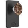 Football Team Win Conference Champion Fa Orso Celebrazione Giorno Selfie Vintage Scuola Mascotte Retro PopSockets PopWallet per MagSafe