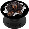 4GordonSetterLovers Divertente Gordon Setter Sbirciando Carino Amante Del Cane Mamma Papà PopSockets PopGrip Adesivo